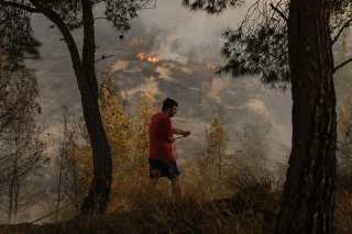 En Grèce, une colonie de vacances de 1200 enfants a notamment dû être évacuée (Photo d'illustration).